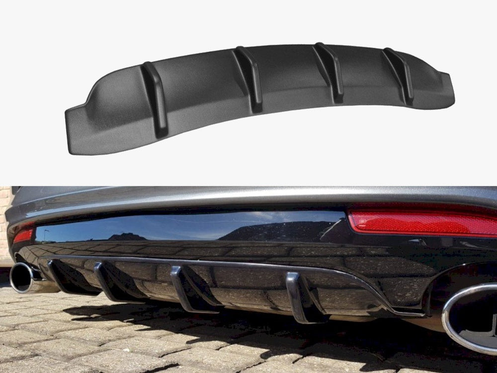 Maxton Design Volkswagen Scirocco Mk3 R Facelift Rear Diffuser 2014-2017 — photo 1