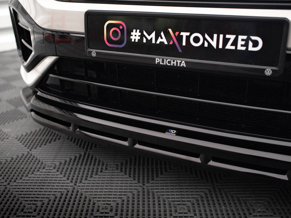 MAXTON DESIGN FRONT SPLITTER V.1 VOLKSWAGEN T-ROC R / R-LINE MK1 FACELIFT — photo 4