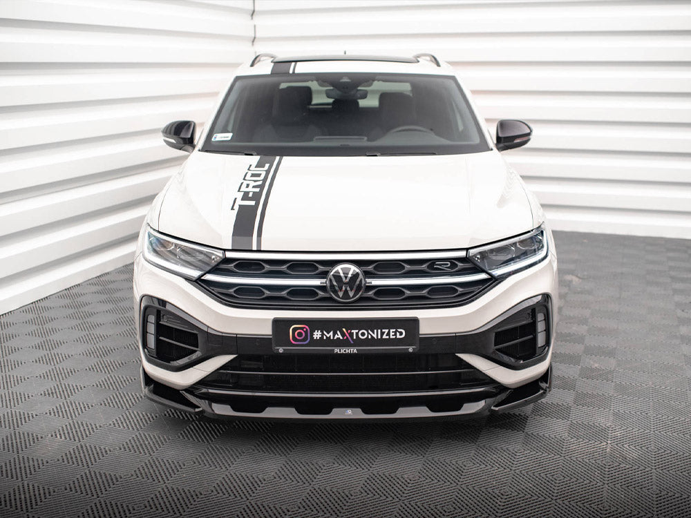 MAXTON DESIGN FRONT SPLITTER V.2 VOLKSWAGEN T-ROC R / R-LINE MK1 FACELIFT — photo 3