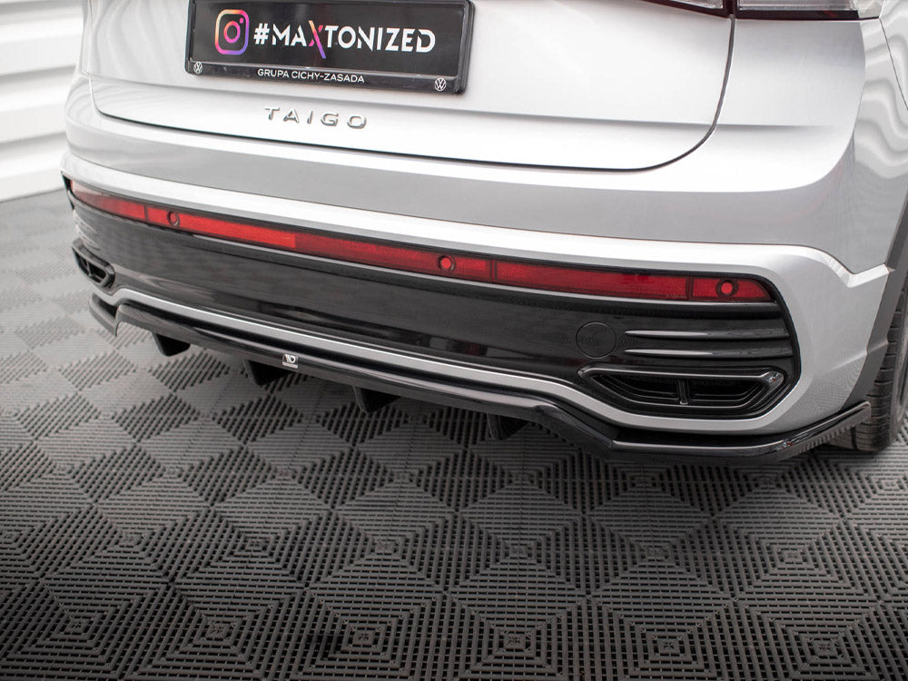 MAXTON DESIGN REAR SPLITTER (VERTICAL BARS) VW TAIGO R-LINE MK1 — photo 3