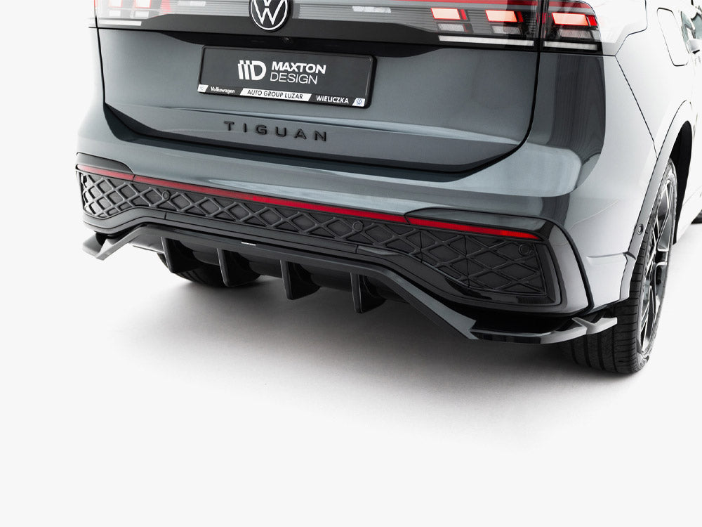 Maxton Design Rear Splitter (Vertical Bars) Volkswagen Tiguan R-Line Mk3 — photo 4