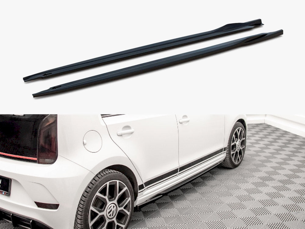 MAXTON DESIGN SIDE SKIRT DIFFUSERS VOLKSWAGEN UP GTI — photo 1