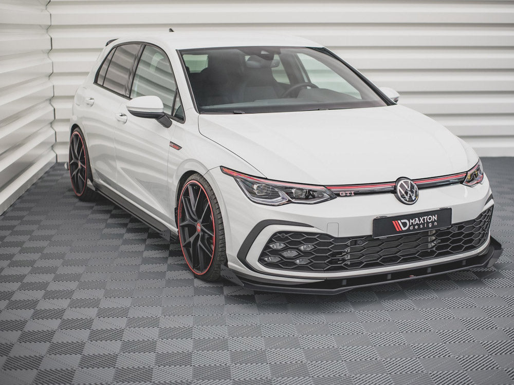 MAXTON DESIGN RACING DURABILITY FRONT SPLITTER + FLAPS VOLKSWAGEN GOLF 8 GTI / R-LINE — photo 2