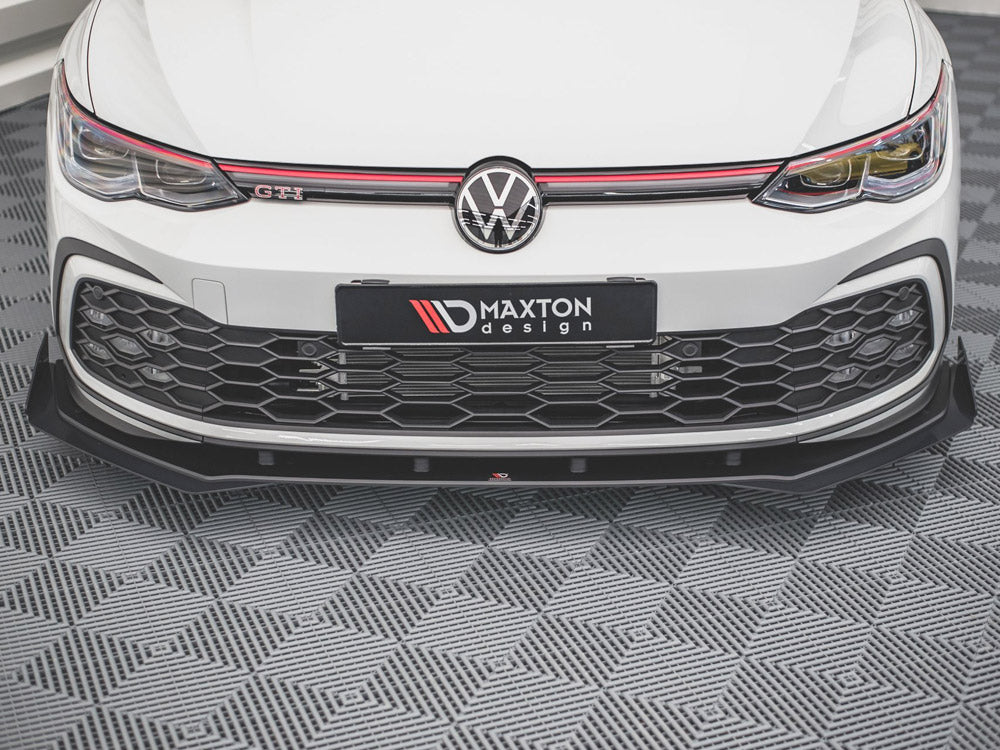MAXTON DESIGN RACING DURABILITY FRONT SPLITTER + FLAPS VOLKSWAGEN GOLF 8 GTI / R-LINE — photo 3