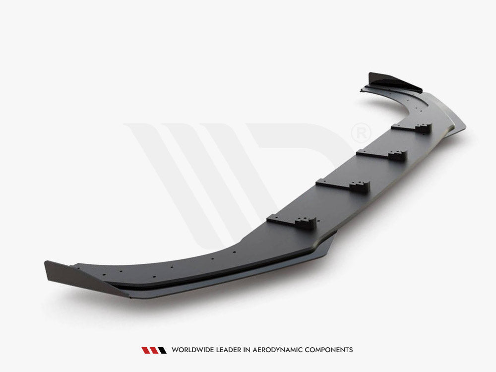 MAXTON DESIGN RACING DURABILITY FRONT SPLITTER + FLAPS VOLKSWAGEN GOLF 8 GTI / R-LINE — photo 4