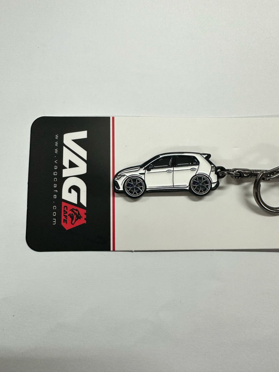 VAG Cafe VW Mk8 R Key Ring