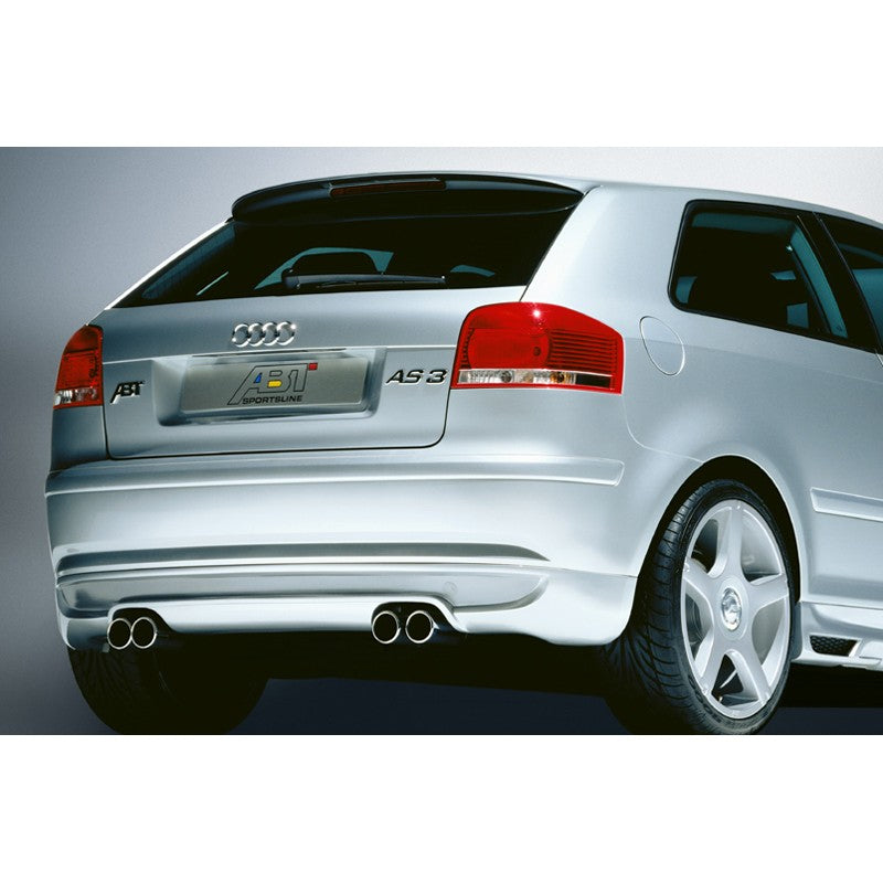 A3 8P1 04-08 5D sportsback A-style rear diffuser