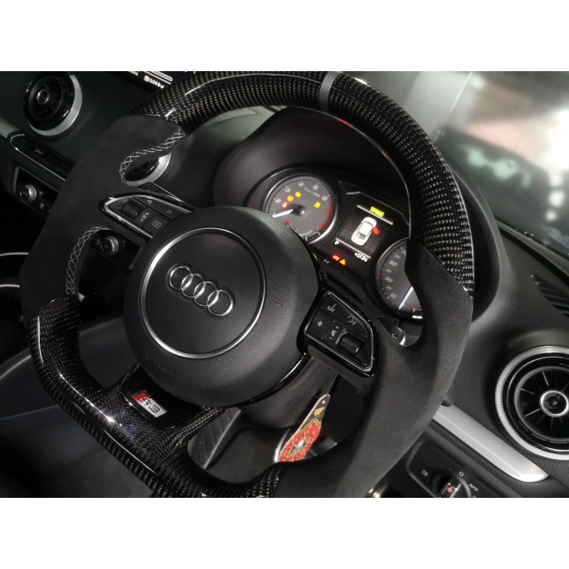 A3 S3 RS3 13-16 OHC carbon fiber steering wheel