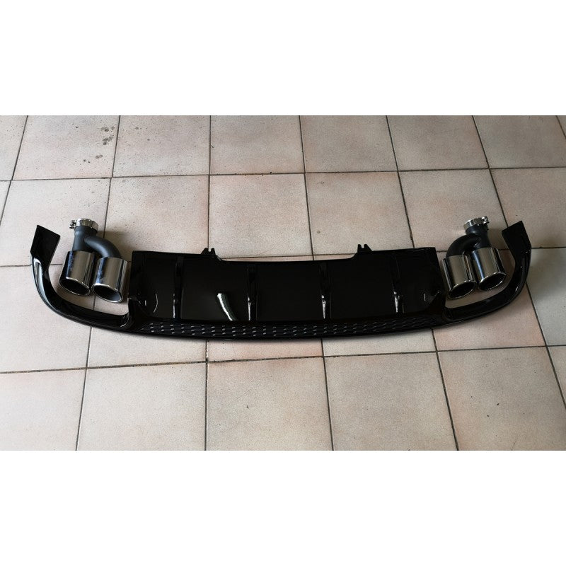A4 B9 16-19 S-line diffuser w/tailpipe