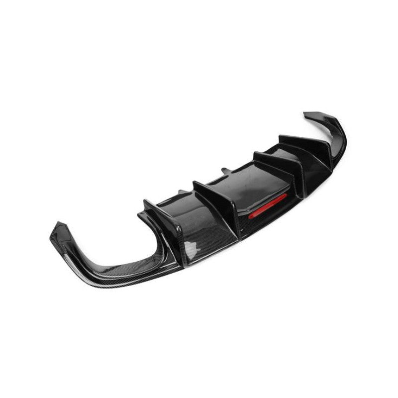 A4 B8 08-11 S4 S-line KB-style carbon fiber diffuser