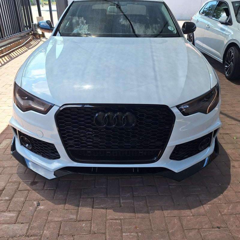 A6 C7 13-16 RS bumper front lip