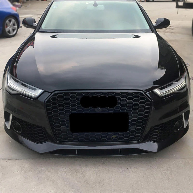 A6 C7.5 16-18 RS style front bumper w/grille