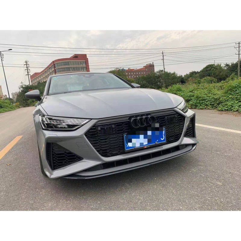 A7 19-21 RS style front bumper w/grille