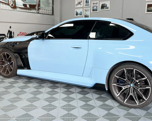 BMW G87 M2 Carbon Fiber AT side skirts