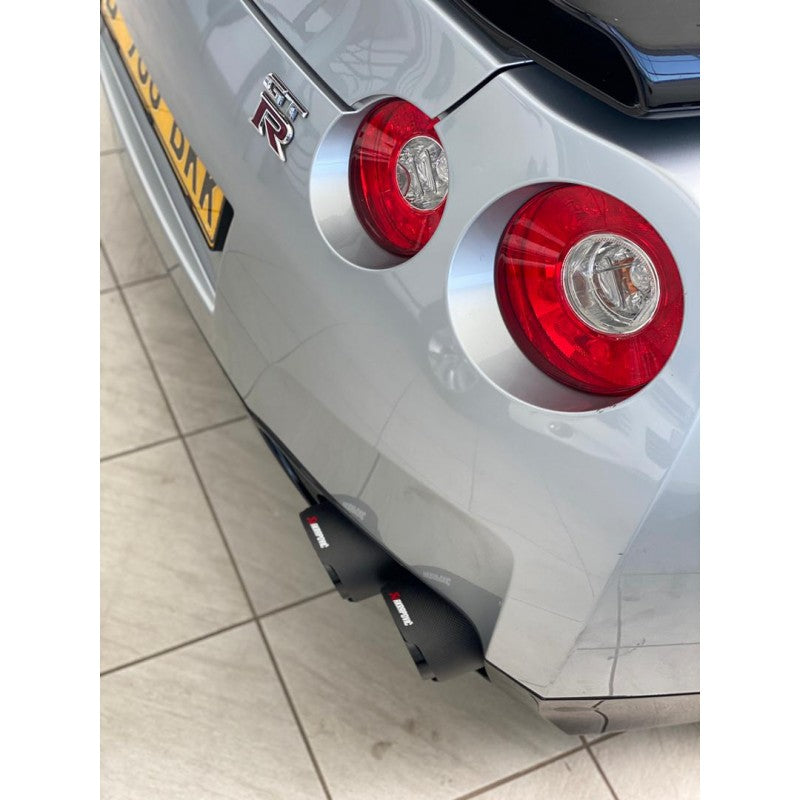 Ak style carbon fiber tailpipe 63-127mm