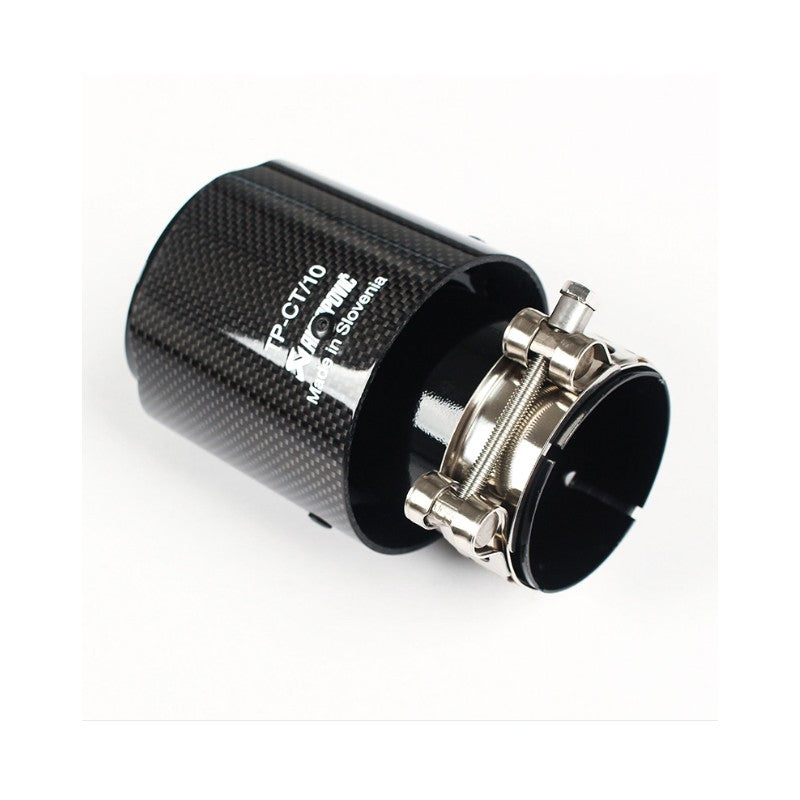 67-89mm AK style carbon fiber tailpipe