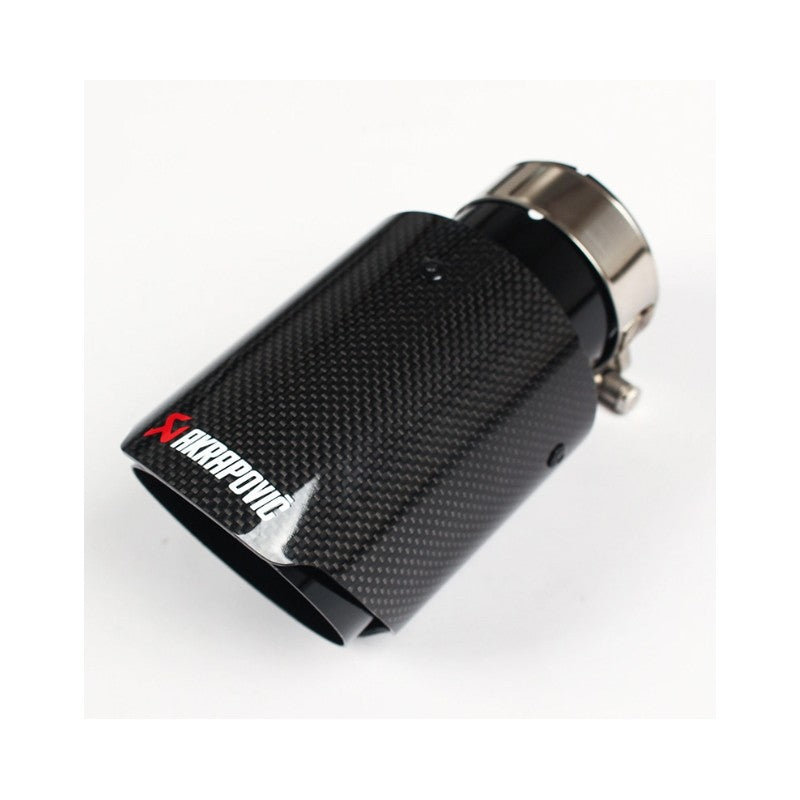 63-89mm AK style carbon fiber tailpipe