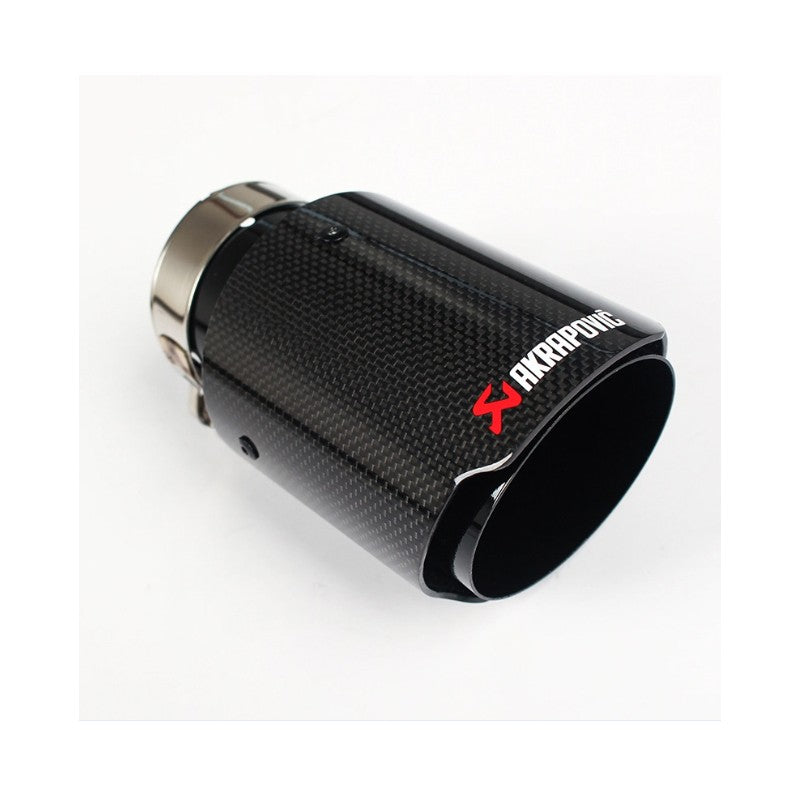 67-89mm AK style carbon fiber tailpipe