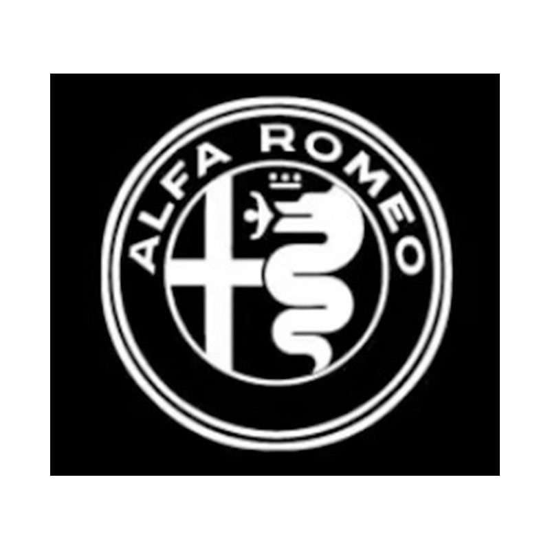 Alfa romeo welcome door light - upgrade glass lens