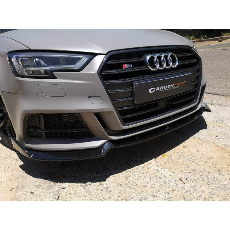 A3 8V2 17-20 S-line 3pcs front lip