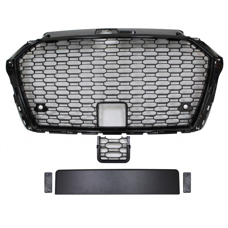 A3 8V2 17-20 RS style badgeless grille