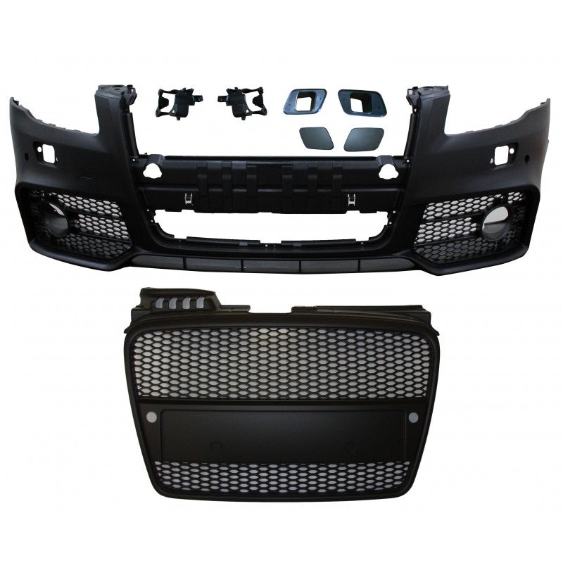 A4 B7 05-07 RS style front bumper w/grille