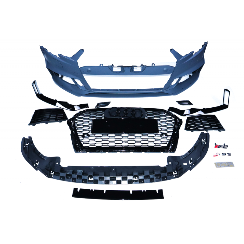 A4 B8 08-11 RS style front bumper w/grille