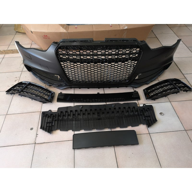 A5 B8.5 12-15 RS style front bumper w/grille