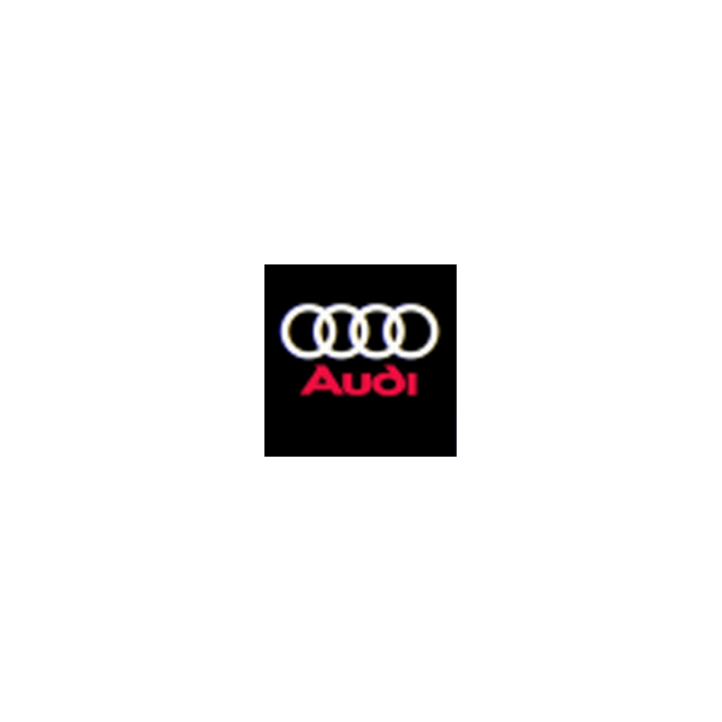 Audi (2) welcome door light (upgrade glass lens)
