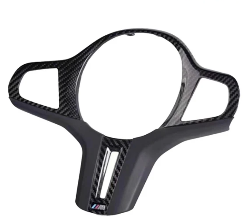 BMW G80/G81/G82/G83/G87 G20 G30 Carbon Fiber Steering Wheel Trim