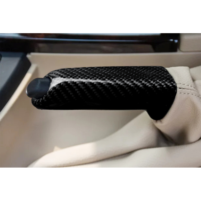 BMW carbon fiber handbrake