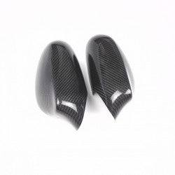 BMW E82 E87 PREFACELIFT CARBON FIBER MIRROR COVER (STICK-ON TYPE)