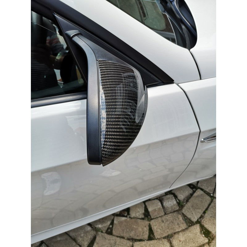 E92 M3 carbon fiber mirror cover (stick on type)