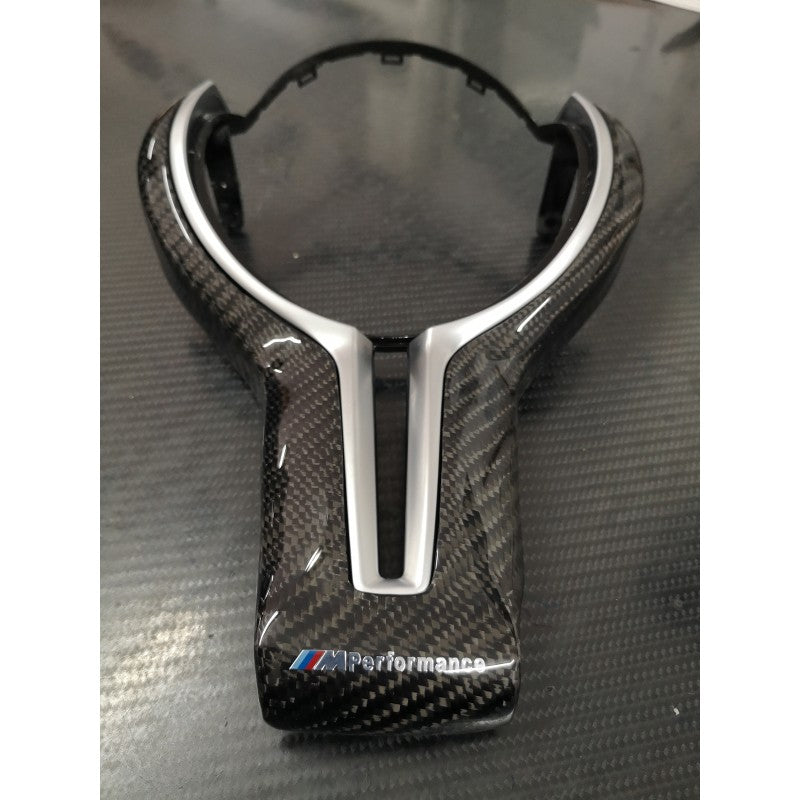 F-Series performance carbon fiber steering trim