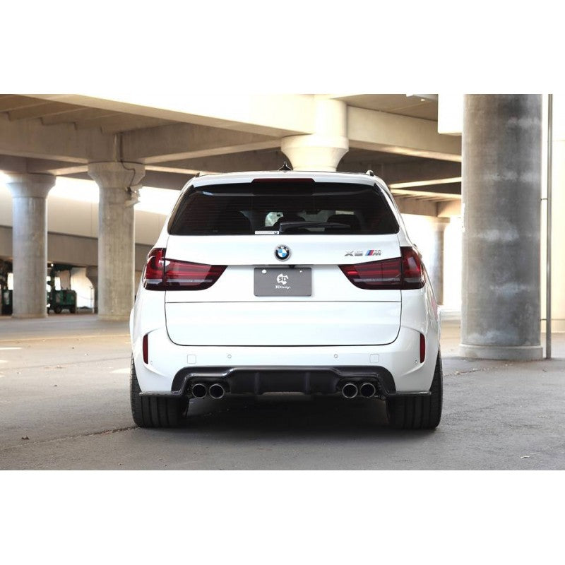 F85 F86 X5M X6M 3D style carbon fiber diffuser