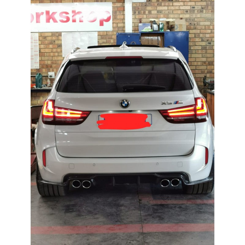 F85 F86 X5M X6M 3D style carbon fiber diffuser
