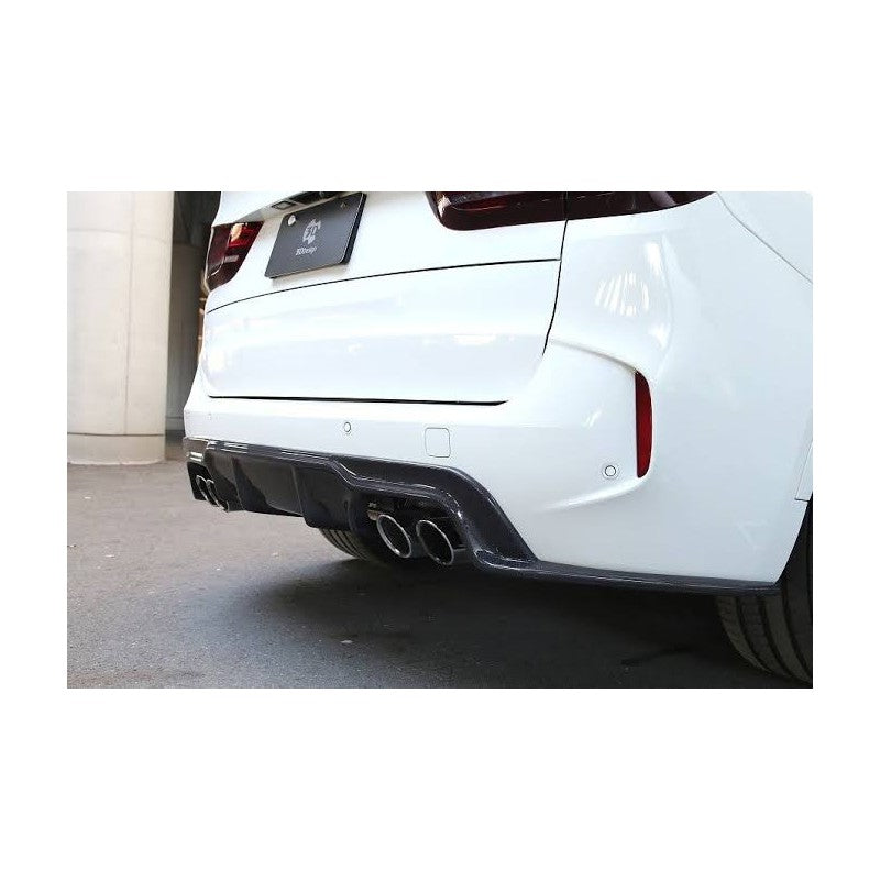 F85 F86 X5M X6M 3D style carbon fiber diffuser