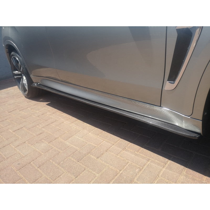 F85 F86 X5M X6M 3D style carbon fiber side skirts