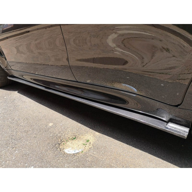 F85 F86 X5M X6M 3D style carbon fiber side skirts