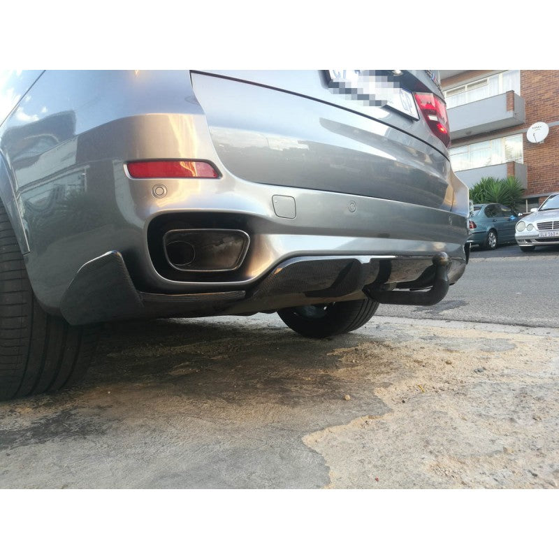 F15 X5 carbon fiber rear diffuser