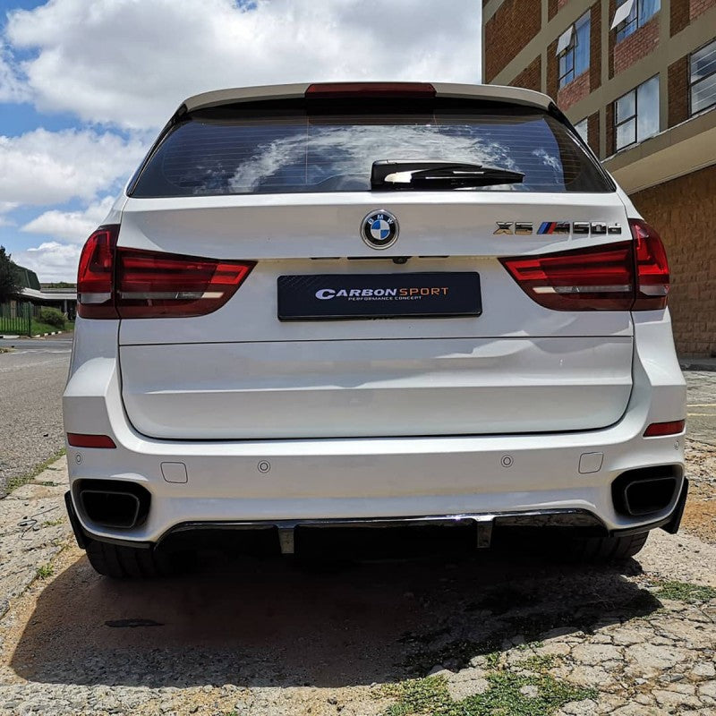 F15 X5 MP style 5pcs rear diffuser