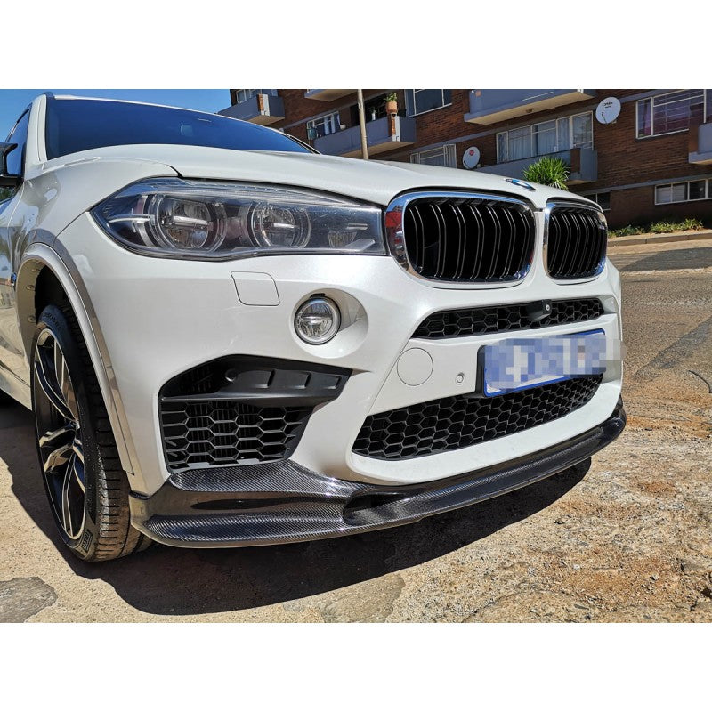 F85 F86 X5M X6M 3D style carbon fiber front lip