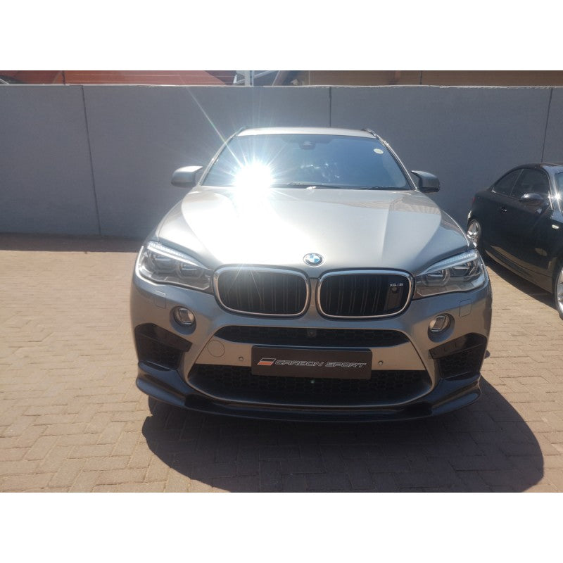 F85 F86 X5M X6M 3D style carbon fiber front lip