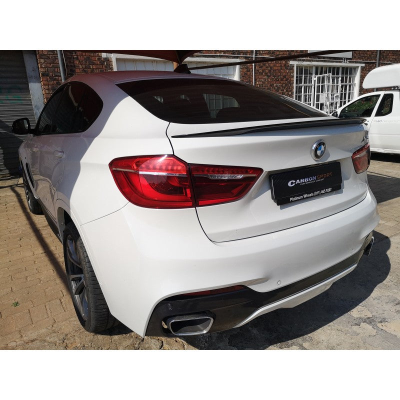 F16 X6 P style boot spoiler