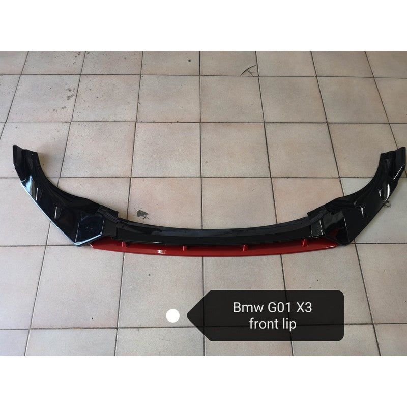 G01 X3 4pcs front lip w/red