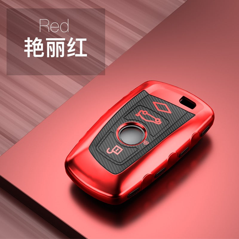 BMW TPU key cover (A) - Red