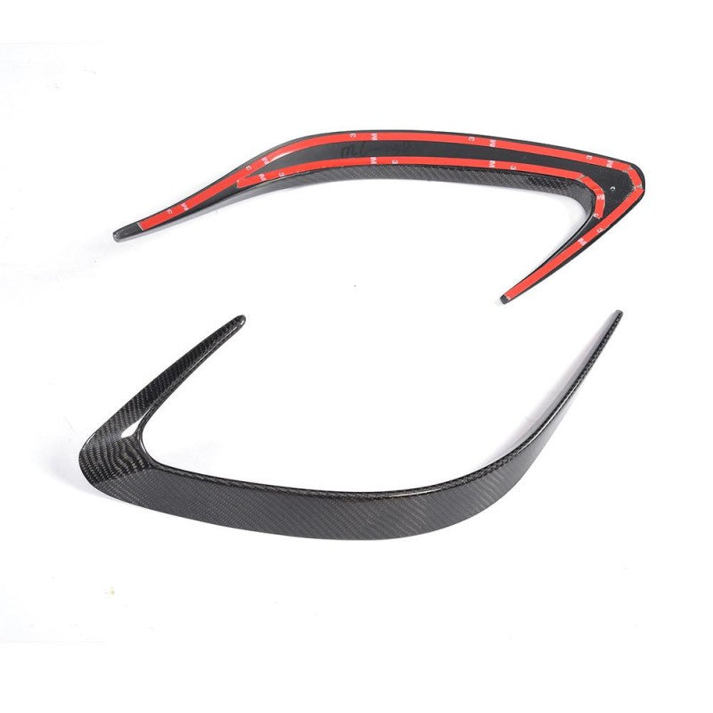 C292 GLE coupe carbon fiber rear bumper canards