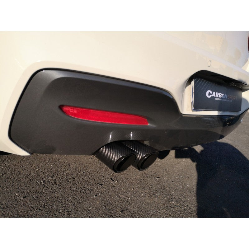 Carbon fiber tailpipe (double pipe)
