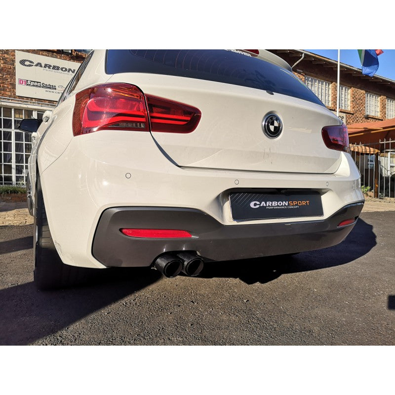 Carbon fiber tailpipe (double pipe)