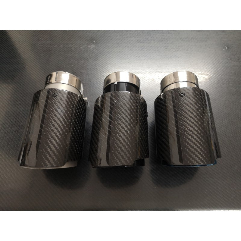 63-89mm Carbon fiber tailpipe